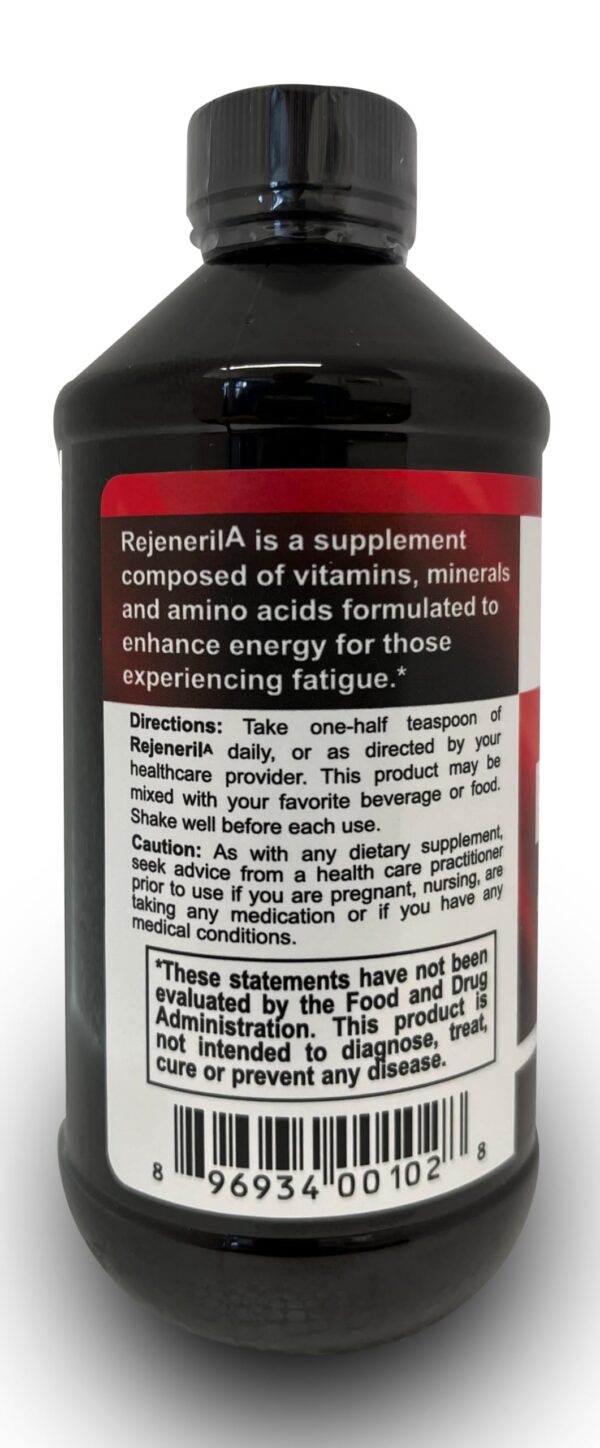 Version 1.0.0 Frasco de Rejeneril A sin aditivos artificiales