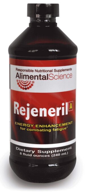 Version 1.0.0 Frente de frasco Rejeneril A líquido 8oz