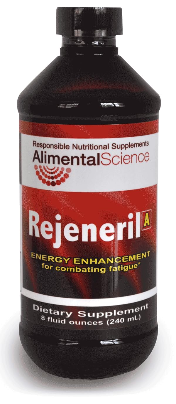 Version 1.0.0 Frente de frasco Rejeneril A líquido 8oz
