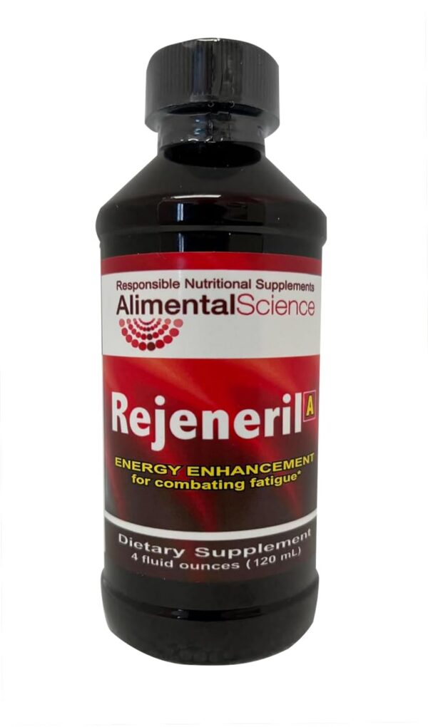 Version 1.0.0 Rejeneril bottle front label