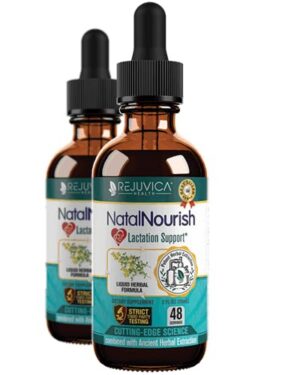Rejuvica Health NatalNourish suplemento líquido apoyo lactancia 2 onzas