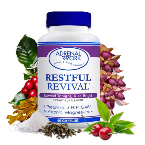 Relájate con restaurativas cápsulas de sueño 60 unidades