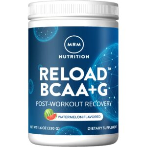 Version 1.0.0 Frasco Reload BCAA+G con etiqueta