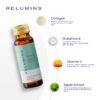 Etiqueta frontal de Relumins Collagen Beauty Drink