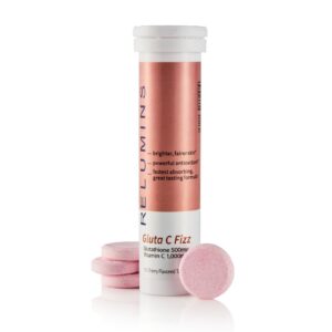 Relumins Gluta C Fizz frente del envase