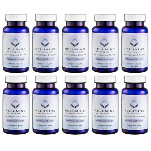 Relumins Glutatión cápsulas frente