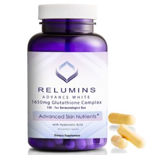 Relumins glutathione 1650 mg - frasco