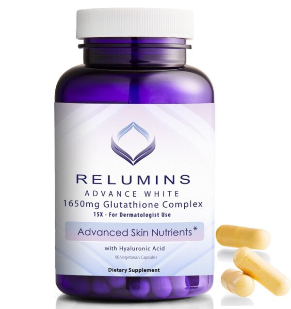 Version 1.0.0 Relumins glutathione 1650 mg - frasco