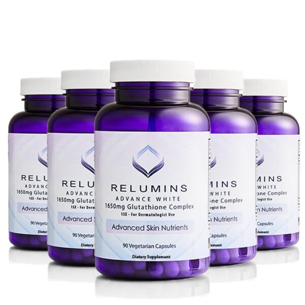 Version 1.0.0 Relumins L-Glutathione Complex frasco