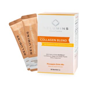 Relumins Marine Collagen Drink Mix etiqueta frontal