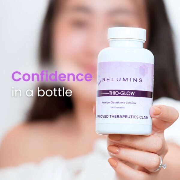 Etiqueta y ingredientes de Relumins Thio-Glow