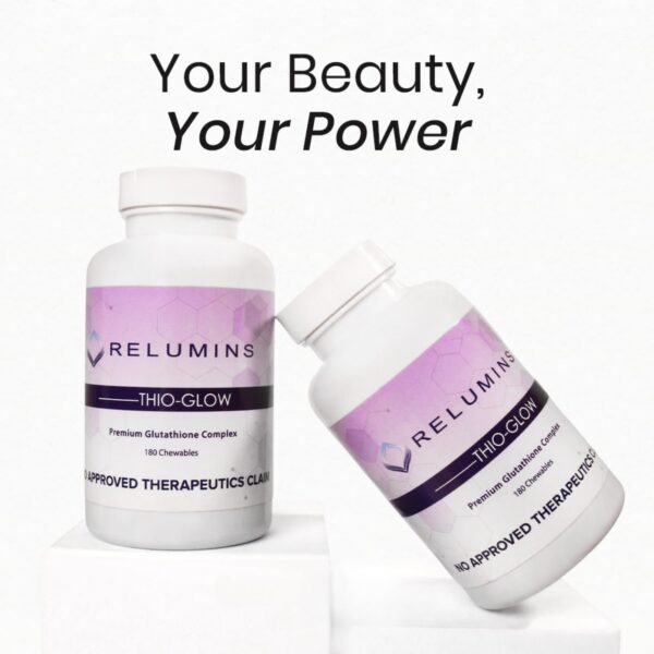 Tabletas masticables de glutatión Thio-Glow