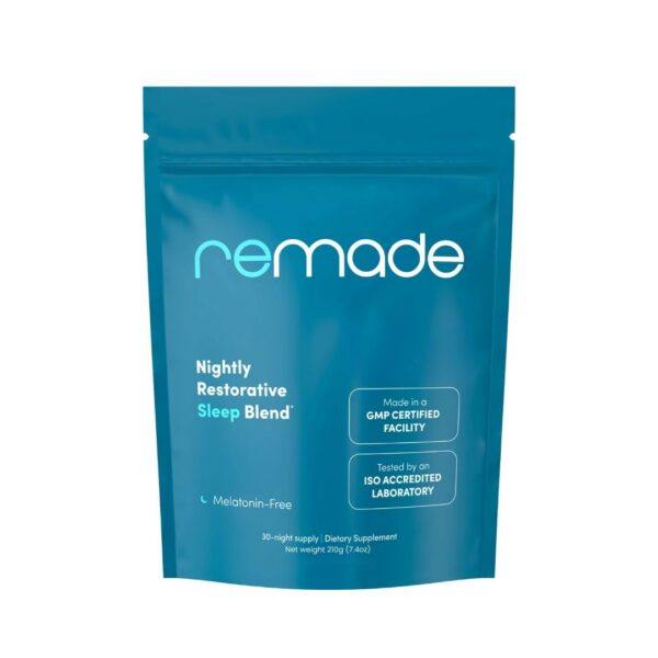 Suplemento Remade ayuda natural para el sueño sin melatonina