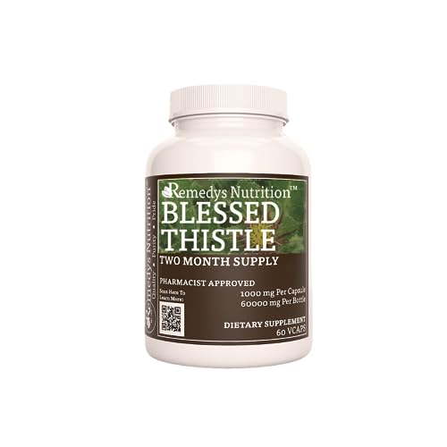 Remedy's Nutrition Blessed Thistle cápsulas veganas 60