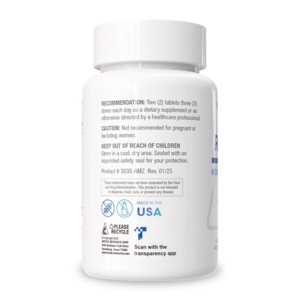 Detalle de tabletas Renal Plus