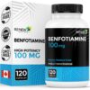 Frasco de Renew Actives Benfotiamine frente