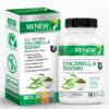 Botella Renew Actives cápsulas chlorella 500 mg veganas