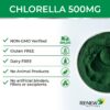 Renew Actives cápsulas chlorella antioxidantes y nutrientes