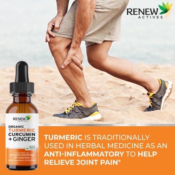 Renew Actives cúrcuma con jengibre y aceite limón
