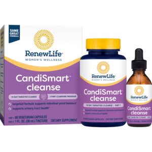 Version 1.0.0 Kit Renew Life CandiSmart limpieza levaduras salud intestinal