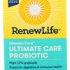 Version 1.0.0 Etiqueta frontal de probiótico Renew Life Ultimate Flora