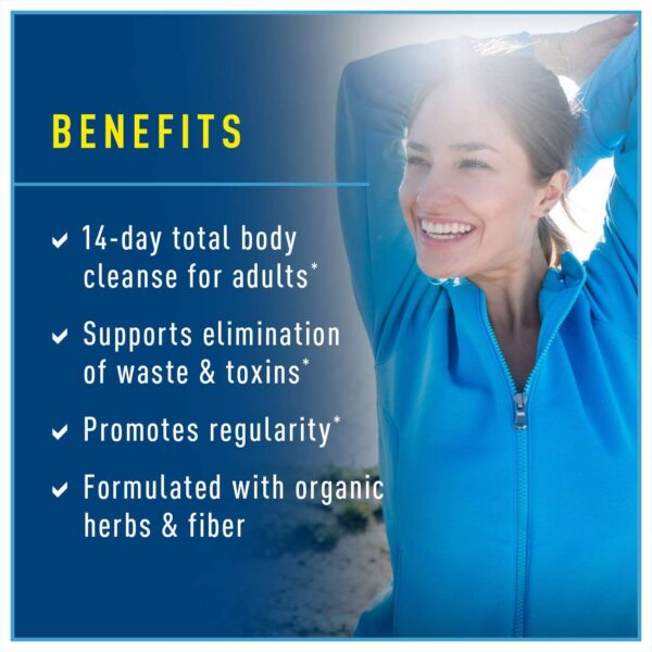 Suplemento Renew Life programado para limpieza en 3 partes