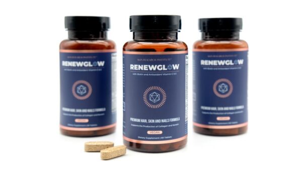 Renewglow Biotin - etiqueta frontal