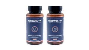 Version 1.0.0 Renewglow paquete doble suplemento para crecimiento y grosor de cabello
