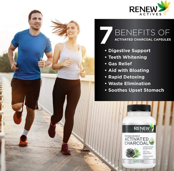 Renovación bienestar con Renew Actives carbón activado