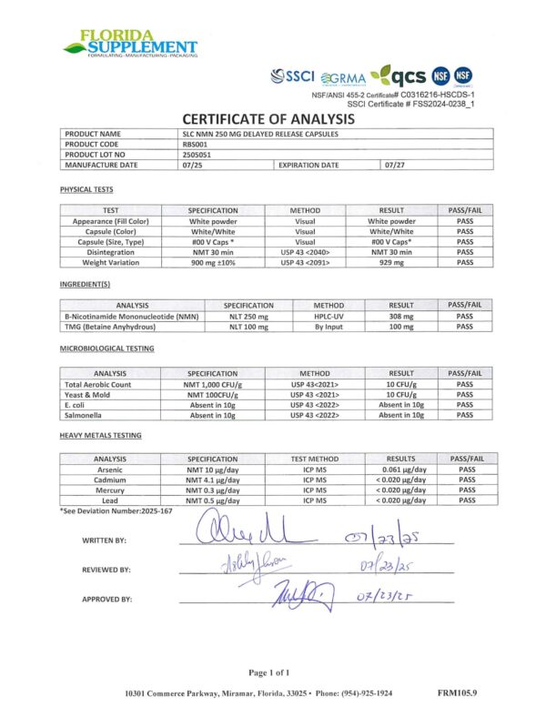 Empaque de Renue By Science NMN