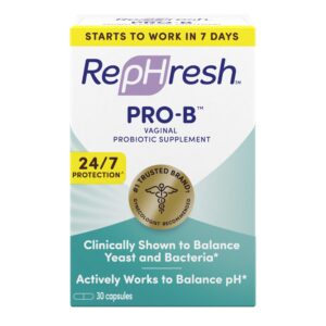 RepHresh Pro-B suplemento probiótico femenino 30 cápsulas