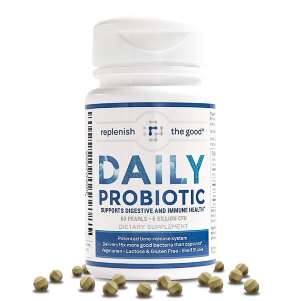 Replenish the Good perlas probiótico salud digestiva