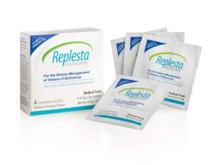 Replesta obleas masticables vitamina D3 50000 UI 4 unidades