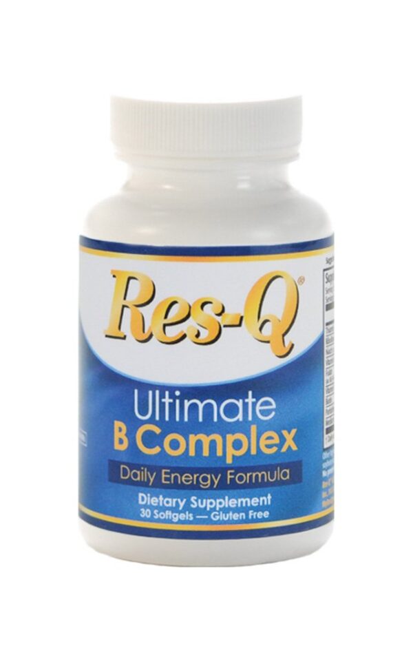 Res-Q Complejo B Ultimate envase frontal