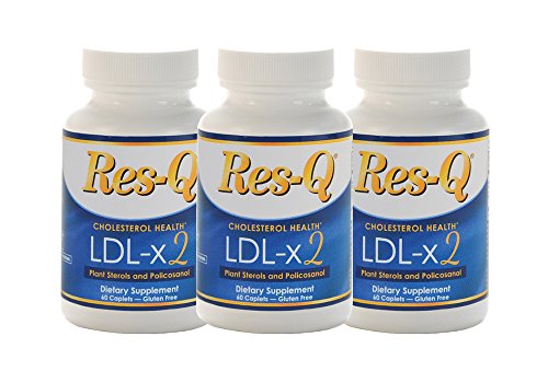 Frasco Res-Q LDL-x2 sin niacina 60 tabletas