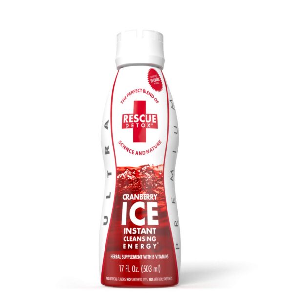 Rescue Detox ICE bebida de desintoxicación sabor arándano 17oz