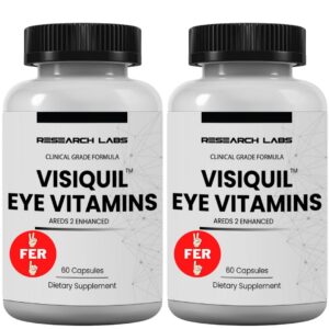 Research Labs Eye Vitamins frasco frontal