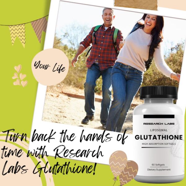 Etiqueta Research Labs Glutatión liposomal