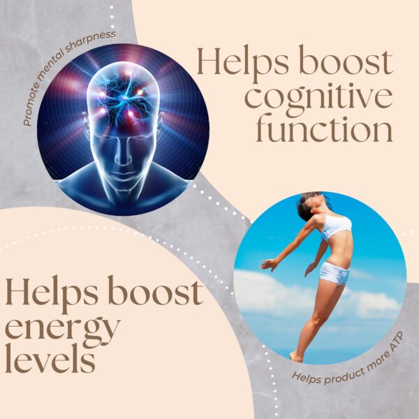 Frasco con cápsulas NAD+ Research Labs