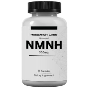 Version 1.0.0 Research Labs NMNH liposomales cápsulas frente