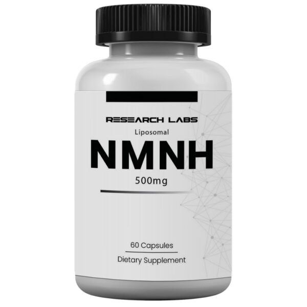 Research Labs NMNH liposomales cápsulas frente