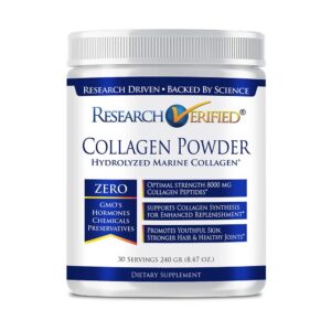 Version 1.0.0 Envase de Research Verified Collagen Powder