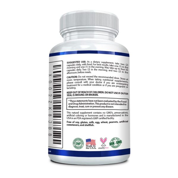 Etiqueta de suplemento Research Verified pulmon y respiracion