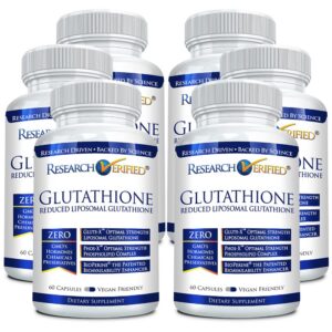 Frasco frontal Research Verified Glutathione