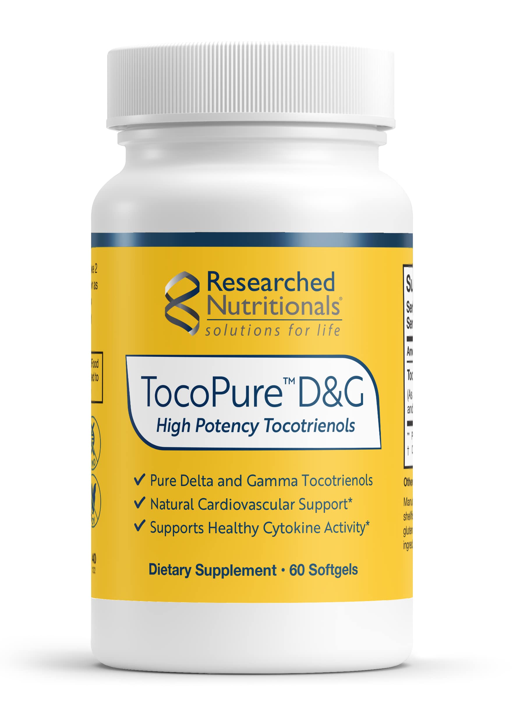 Researched Nutritionals TocoPure Tocotrienols Vitamin E