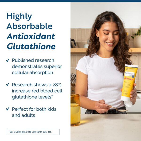 Version 1.0.0 Etiqueta Tri-Fortify Liposomal Glutathione Sandía