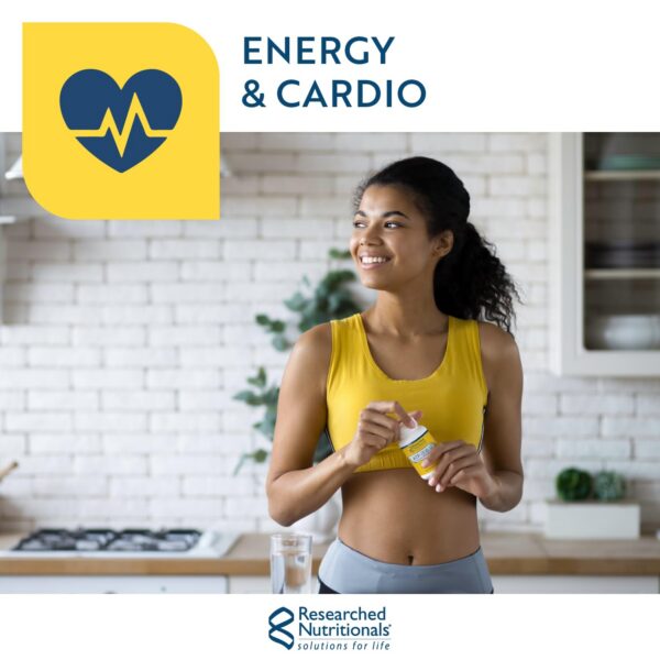 Version 1.0.0 Etiqueta de Researched Nutritionals ubiquinol 200 mg