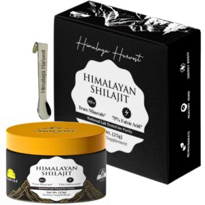 Resina pura Shilajit Himalaya 25 gramos orgánica