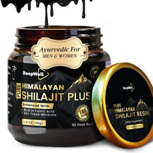 Version 1.0.0 Resina orgánica pura de Shilajit Himalaya para energía masculina y femenina