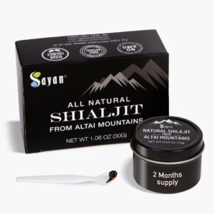 Resina Shilajit Altai pura Sayan 15 gramos